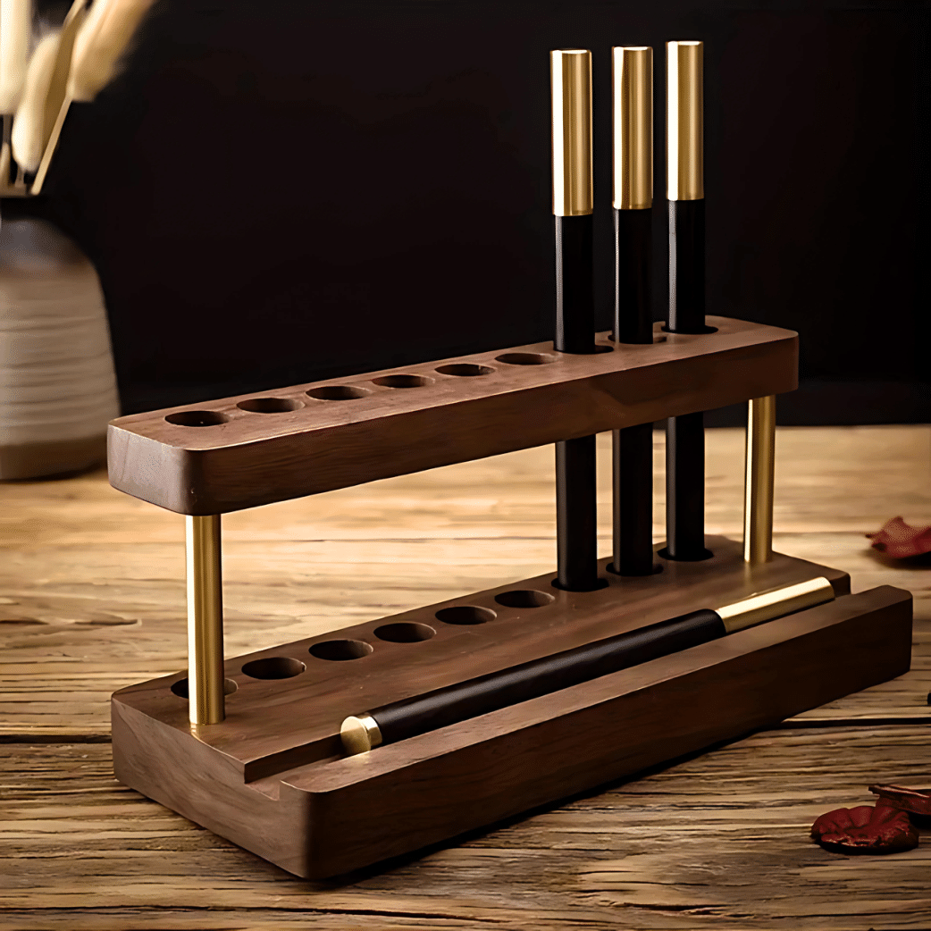 Wooden Desk Organizer