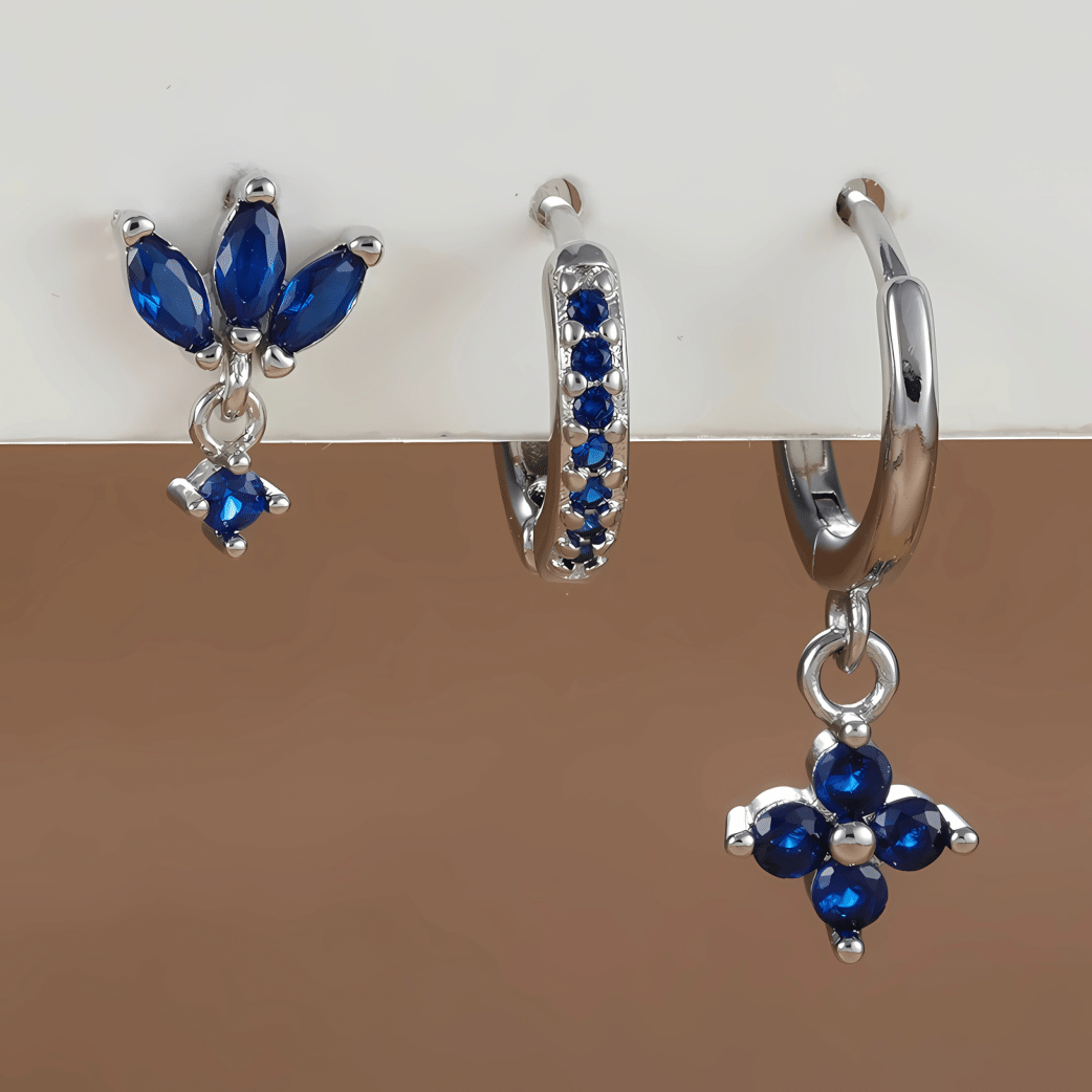 Triangle Earrings Set