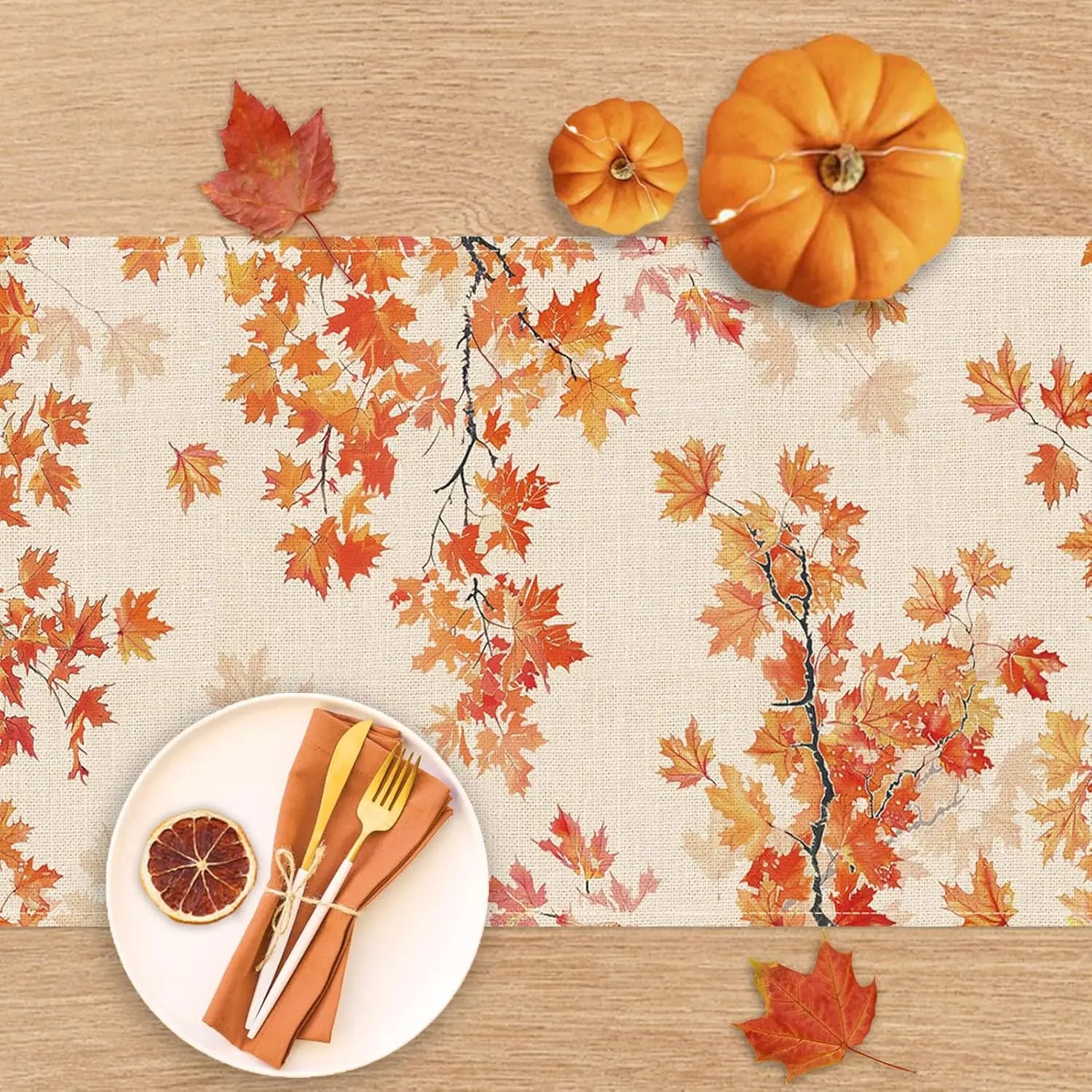 Leaves Table Runner